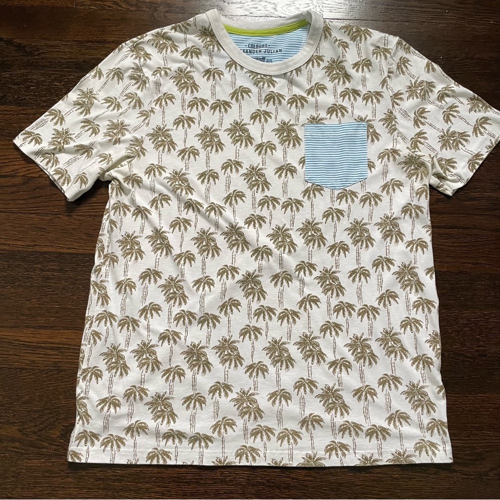 Palm Tree Pattern T-Shirt